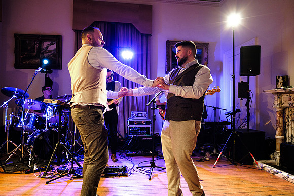 Moyvalley Hotel Wedding 1st Dance & Steven & Johnny - 7249