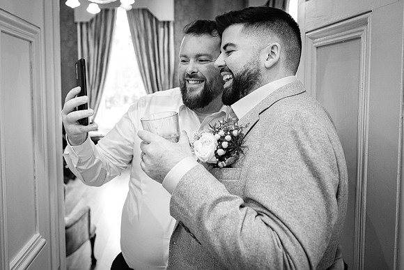 Moyvalley Hotel Wedding Drinks Reception & Steven & Johnny - 1764