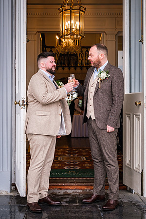 Moyvalley Hotel Wedding Drinks Reception & Steven & Johnny - 6734