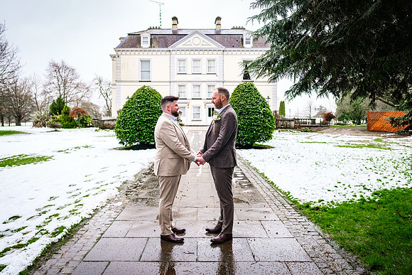 Moyvalley Hotel Grooms Steven & Johnny - 1829
