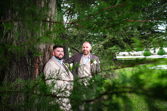 Moyvalley Hotel Grooms Steven & Johnny - 1853