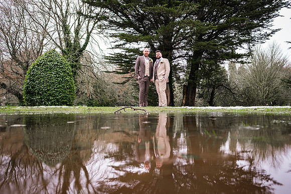 Moyvalley Hotel Grooms Steven & Johnny - 1882