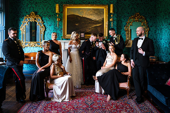 Boyne Hill House Wedding Reception of Zoe & Desmond - 24964