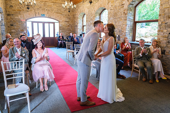 Moyvalley intimate wedding ceremony Sinead Adam-4375