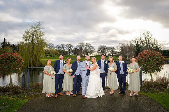 Knightsbrook Hotel Wedding Bridal Party of Ailbhe & William - 9919