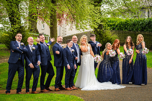 Trim Castle Hotel Wedding Bridal Party Karen Stephen-2921