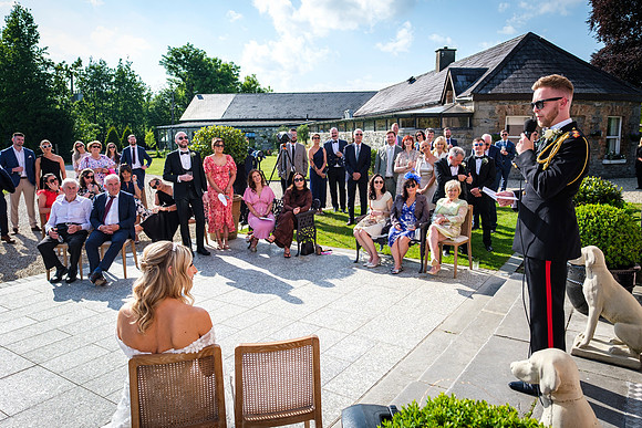 Boyne Hill House Wedding Reception of Zoe & Desmond - 24807