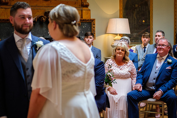 Palmerstown House wedding ceremony Louise Ken-3294