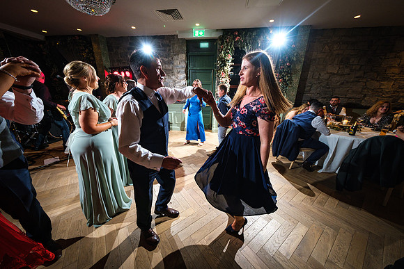 Stationhouse Hotel wedding first dance Leanne Eamonn-9625