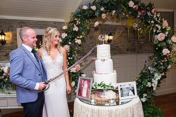 Darver Castle wedding reception Kate & Mark-9987