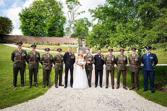 Boyne Hill House Wedding Bridal Party of Zoe & Desmond - 24302