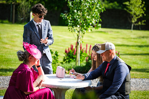 Boyne Hill House Wedding Drinks Reception of Zoe & Desmond - 11531