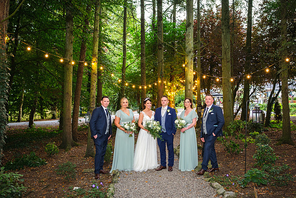 Stationhouse Hotel wedding bridal party Leanne Eamonn-9329