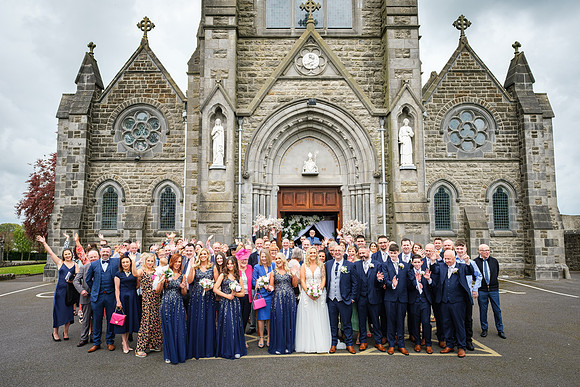 St Patricks Church Trim Wedding Ceremony Karen Stephen-7078