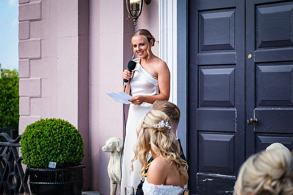 Boyne Hill House Wedding Reception of Zoe & Desmond - 11648