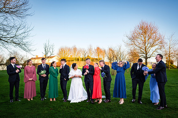 Clonabreany House Wedding Bridal Party of Molly & Cian - 1219