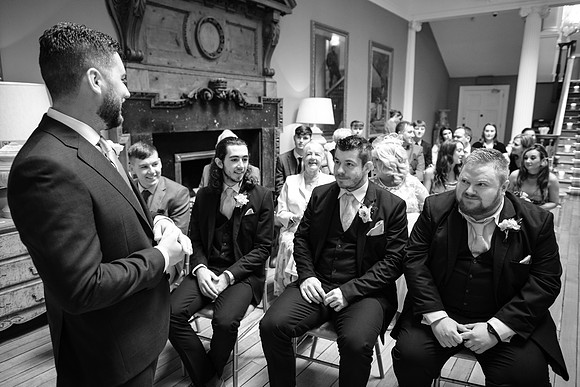Palmerstown House wedding preps Louise Ken-5238