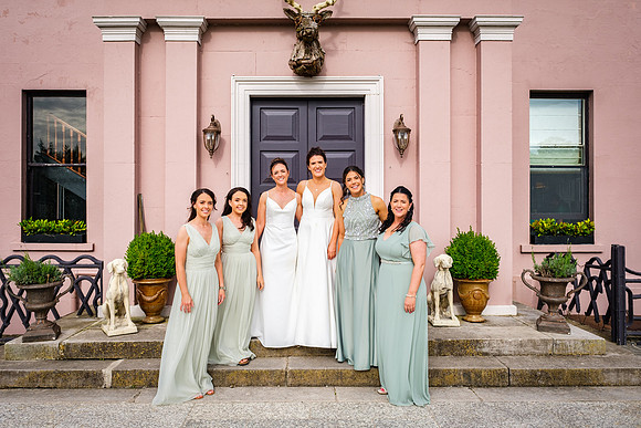 Boyne Hill House Wedding Drinks of Michelle & Bronagh - 8585