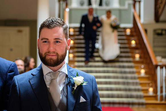 Palmerstown House wedding ceremony Louise Ken-3162