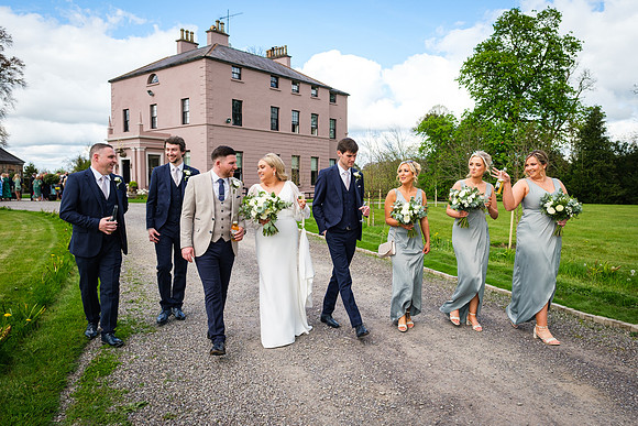 Boyne Hill House Bridal Party of Lauren & Kevin - 3628