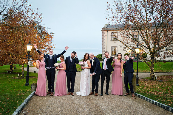 Clonabreany House wedding bridal party Aisling Niall-2003