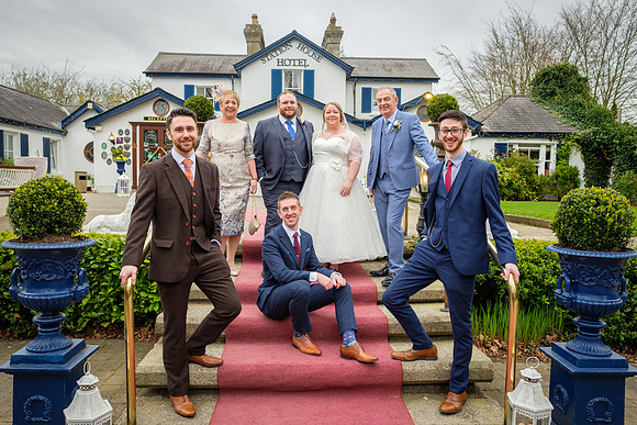 Susie & Mick's wedding at the Station House Hotel-8917