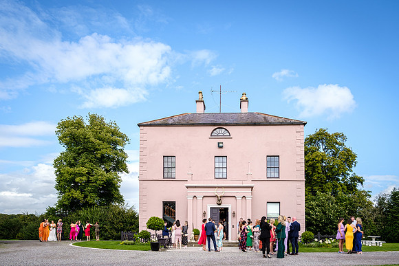 Boyne Hill House Wedding Drinks of Michelle & Bronagh - 6546