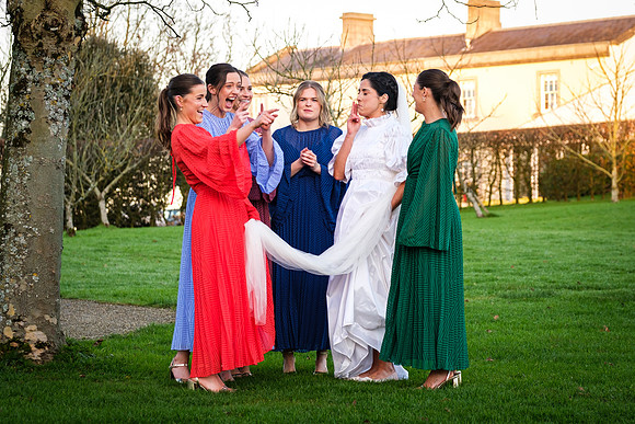 Clonabreany House Wedding Bridal Party of Molly & Cian - 11347