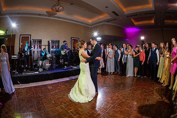 First dance at Trim Castle Hotel wedding-3085