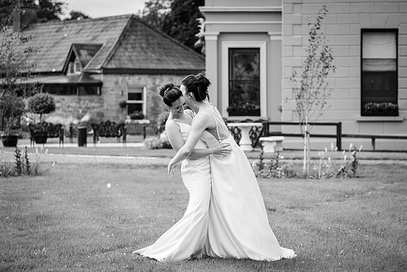 Boyne Hill House Wedding Drinks of Michelle & Bronagh - 6747