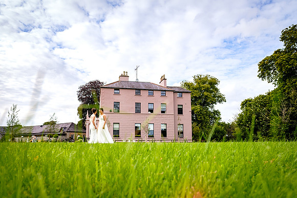 Boyne Hill House Wedding Drinks of Michelle & Bronagh - 8611