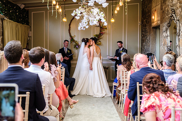 Boyne Hill House Wedding Ceremony of Michelle & Bronagh - 6270