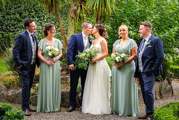 Stationhouse Hotel wedding bridal party Leanne Eamonn-3841