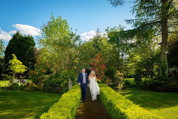 Knightsbrook Hotel wedding bride and groom-1653