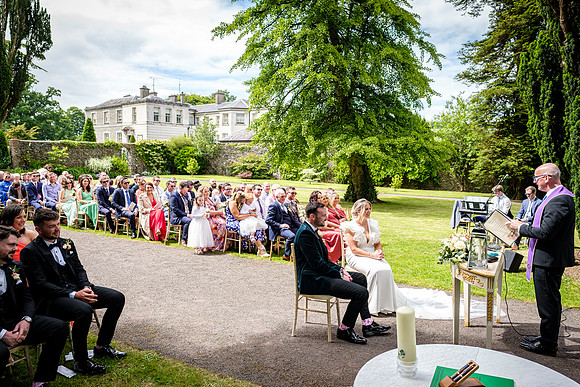Tankardstown House Wedding Ceremony of Grainne & Liam - 0381