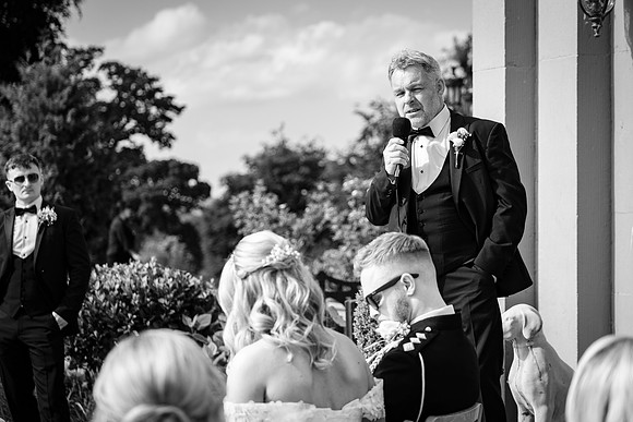 Boyne Hill House Wedding Reception of Zoe & Desmond - 11546