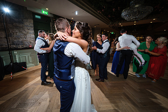 Stationhouse Hotel wedding first dance Leanne Eamonn-9615