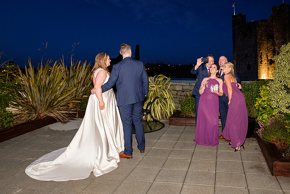 Trim Castle Hotel drinks reception Eimear Damien-0938