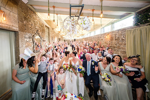 Boyne Hill House Wedding Ceremony of Michelle & Bronagh - 8298