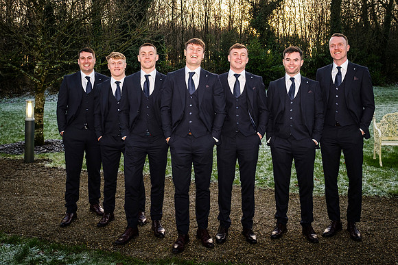 Clonabreany House Wedding Bridal Party of Molly & Cian - 1181